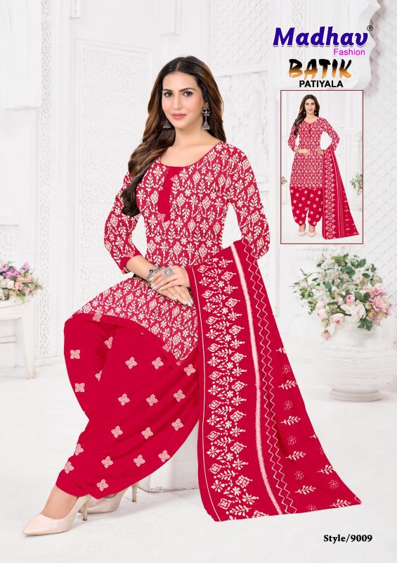 Madhav batik patiyala vol-9 buy online non catalog ladies dress material on wholesale